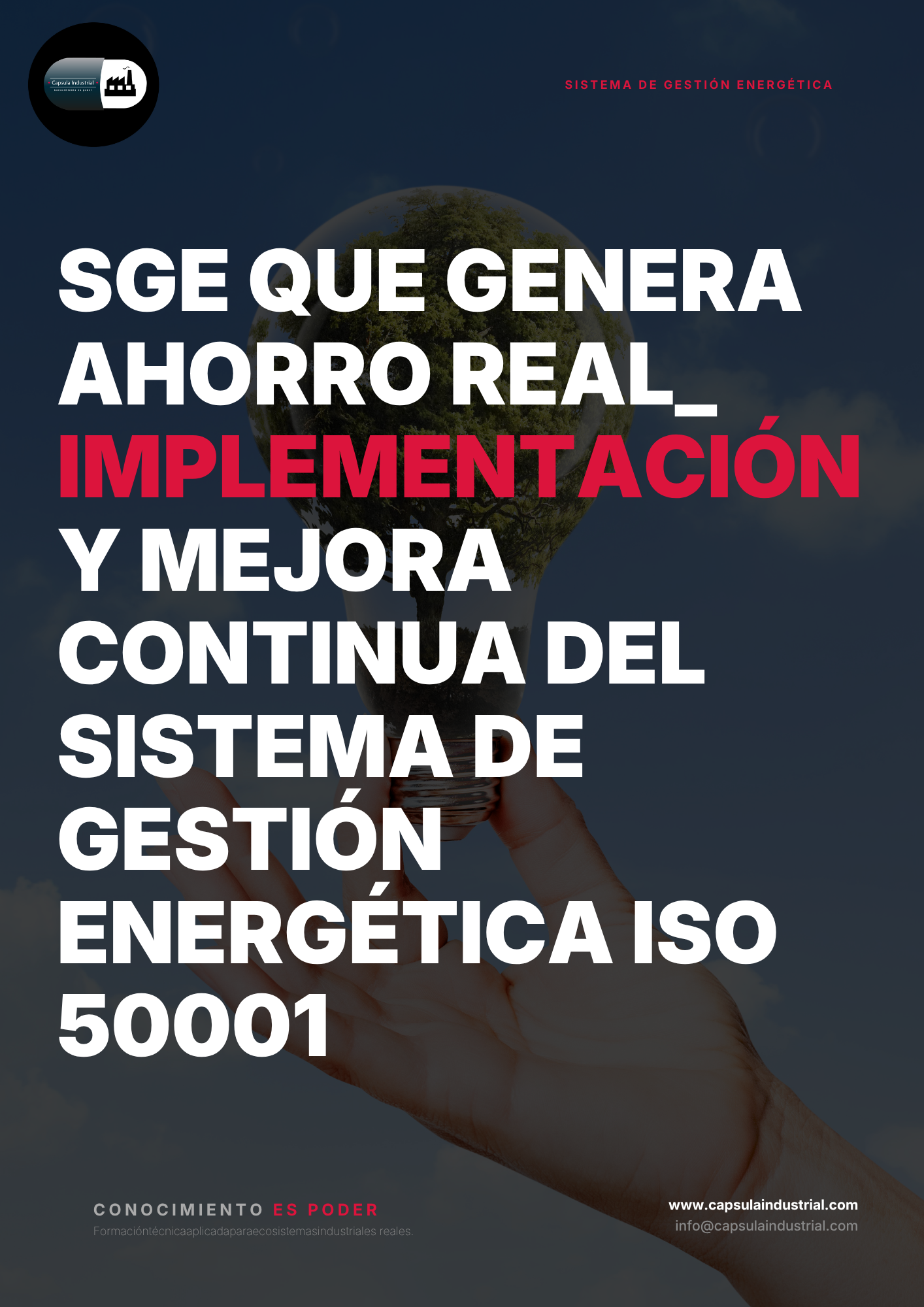 SGE que Genera Ahorro Real_ Implementación y Mejora Continua del Sistema de Gestión Energética ISO 50001